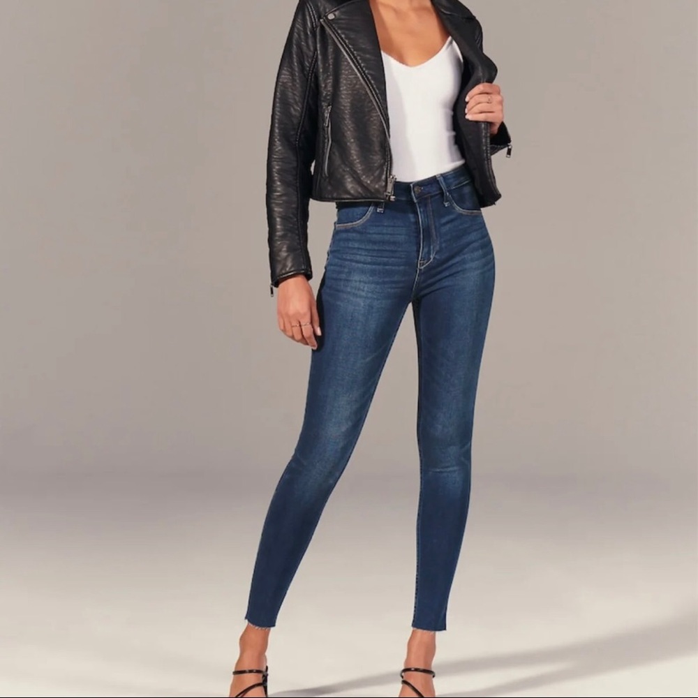 High Rise Abercrombie Jeans